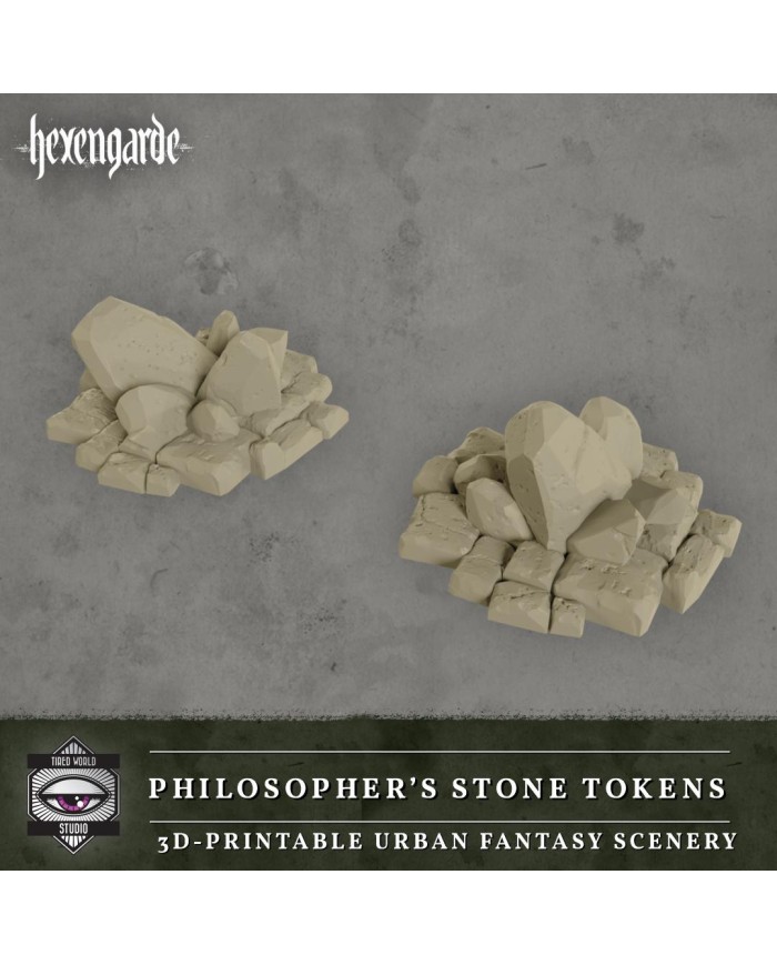 Philosopher's Stone Tokens of Hexengarde City