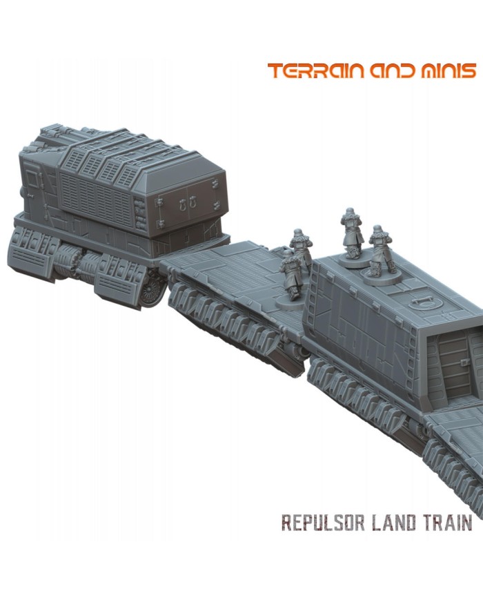 Repulsor Land Train - Set A