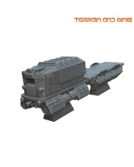 Tren Terrestre Repulsor - Locomotora - Templario del Desierto - B