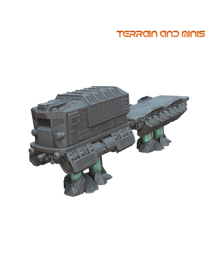 Repulsor Land Train - Engine - Desert Templar B