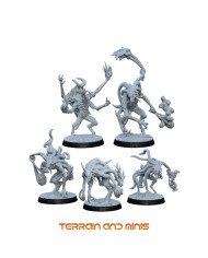 Cult of Death - Death Golems - 5 Minis