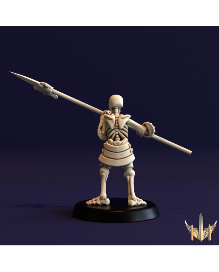 Conquistadores Eternos - Esqueleto Alabardero/Lancero - I