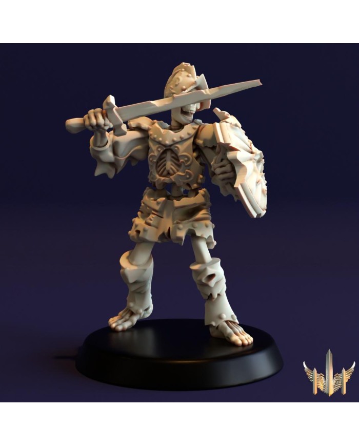 Eternal Conquerors - Swordsman Skeleton - D