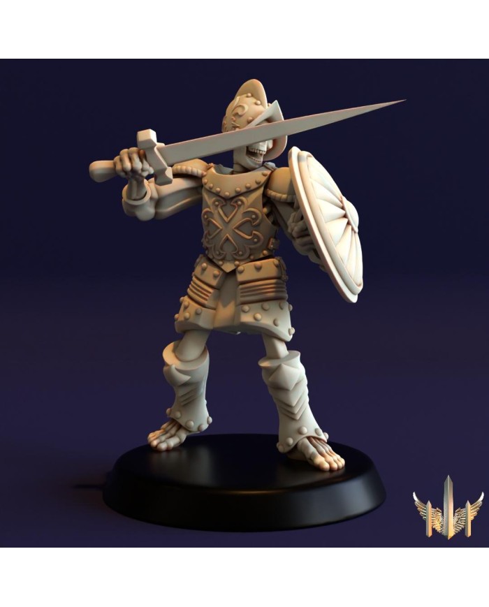 Eternal Conquerors - Swordsman Skeleton - D