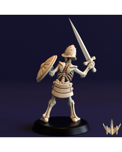 Conquistadores Eternos - Esqueleto Espadachín - I