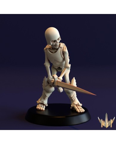 Eternal Conquerors - Swordsman Skeleton - K
