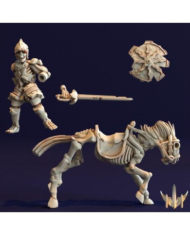 Eternal Conquerors – Rider Skeleton - C