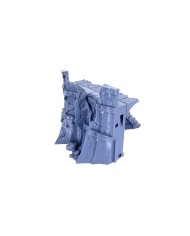 Chaos Citadel - Long Wall Damaged with Stairs - B