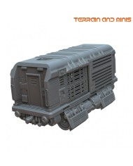 Repulsor Land Train - FlatCar Cargo