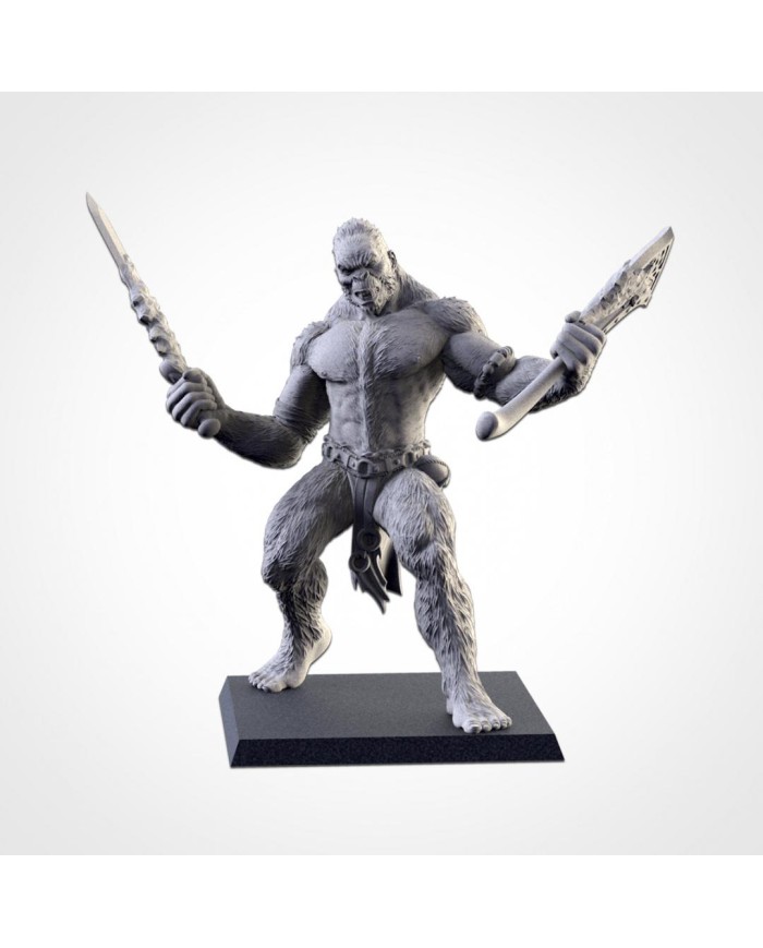 Yetis of Northern Ogres (x3)|Txarli Factory Miniatures|Northern Ogres