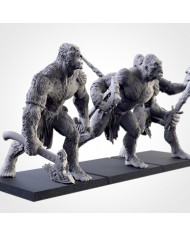 Yetis de los Ogros del Norte (x3)|Txarli Factory Miniatures|Ogros del Norte