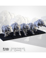 Northern Ogres - Tusker Cavalry - 6 Minis