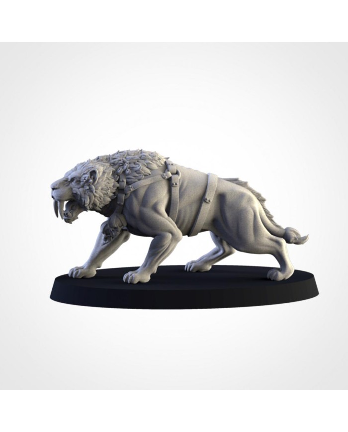 Dientes de Sable de los Ogros del Norte (x5)|Txarli Factory Miniatures|Ogros del Norte
