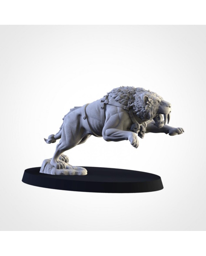 Dientes de Sable de los Ogros del Norte (x5)|Txarli Factory Miniatures|Ogros del Norte
