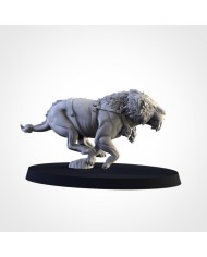 Dientes de Sable de los Ogros del Norte (x5)|Txarli Factory Miniatures|Ogros del Norte