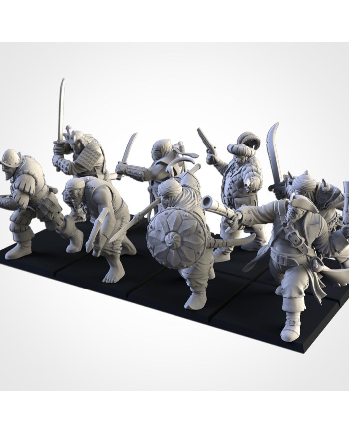 Northern Ogres - Veterans - 8 Minis