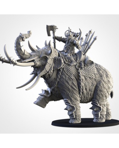 Northern Ogres - Khan on Mammoth - 1 Mini