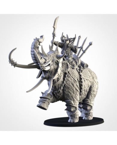 Northern Ogres - Khan on Mammoth - 1 Mini