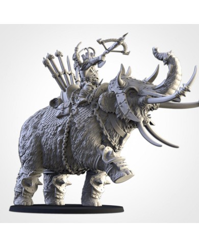 Northern Ogres - Khan on Mammoth - 1 Mini