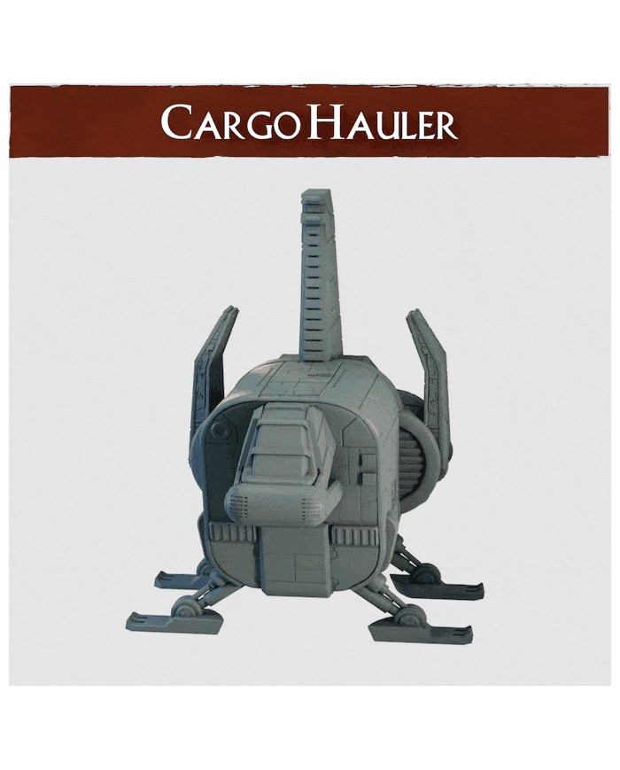 Ancient Starport Cargo Hauler