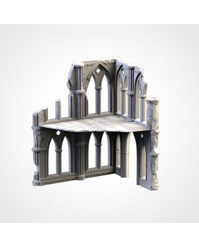 Grimdark Cathedral Ruins - F