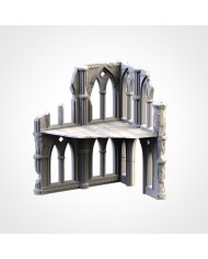 Grimdark Cathedral Ruins (8"x6,5") - B