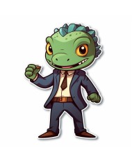 Chibi Lizard Man - A