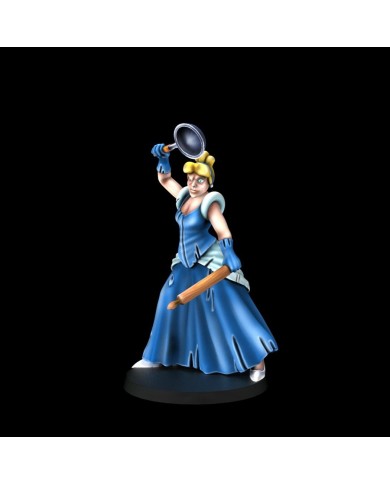 Cinderella with Two Mice - 3 Minis