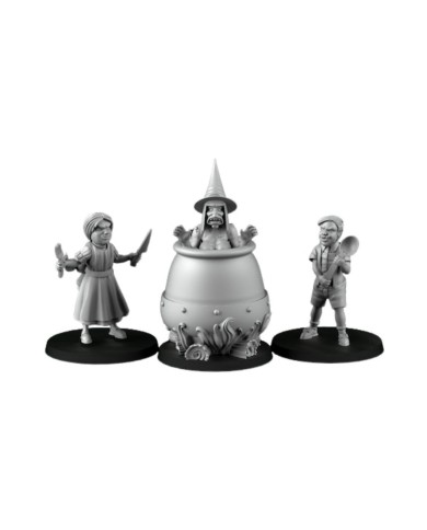 Hansel, Gretel and the Witch - 3 Minis