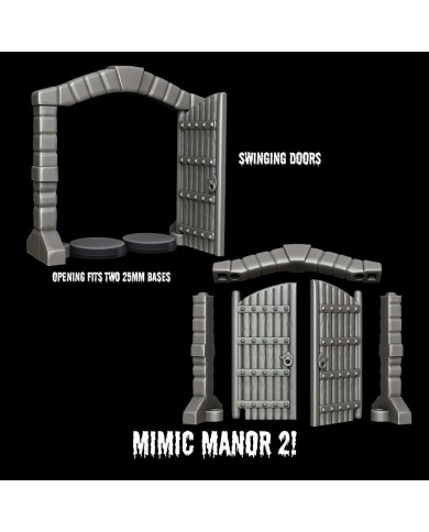 Mimic - Dungeon Door - 2 Minis