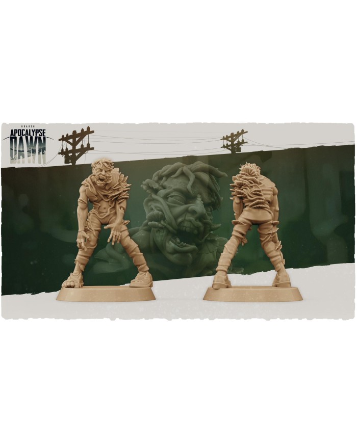 Zombies - Infected Scumm - 6 Minis