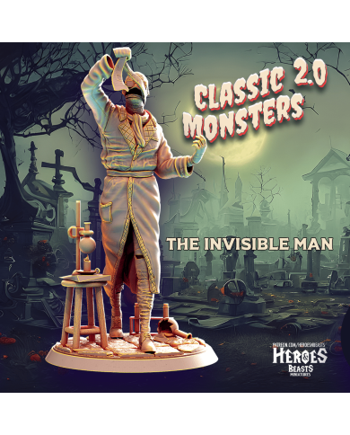 Monstruos Clásicos - Hombre Invisible - 1 Mini
