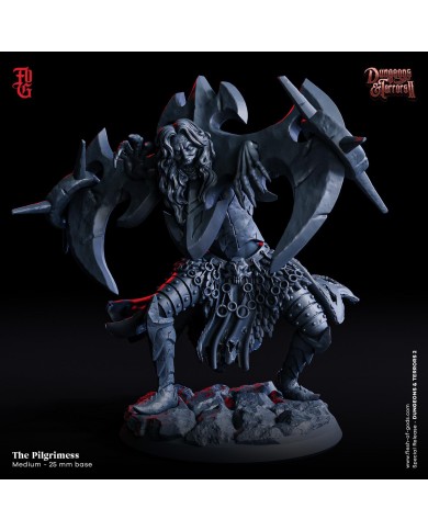 Dungeons and Terrors - Ghost - The Pilgrimess - 1 Mini