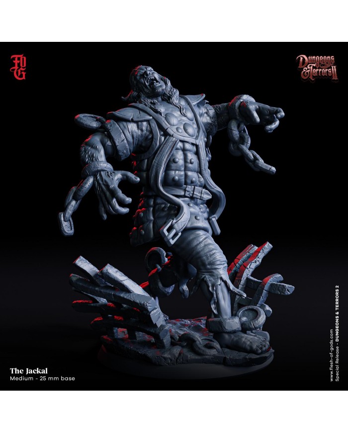 Dungeons and Terrors - Ghost - The Jackal - 1 Mini