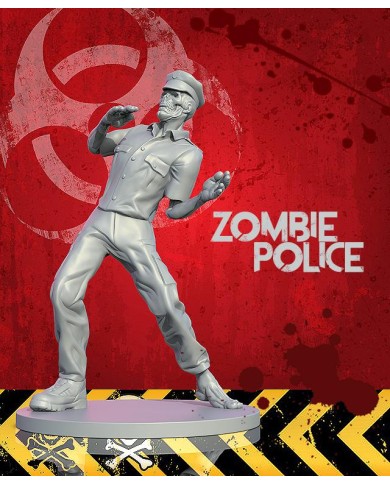 Zombie - Policeman - B - 1 Mini