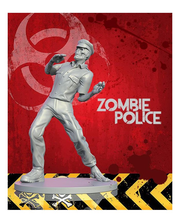 Zombie - Policeman - B - 1 Mini