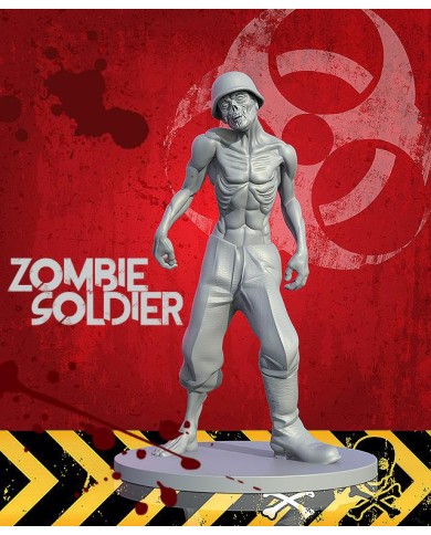 Zombie - Soldier - 1 Mini