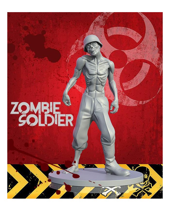 Zombie - Soldier - 1 Mini