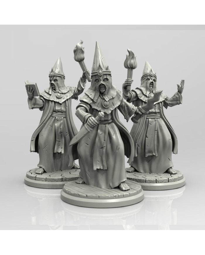 Cultists - A - 3 minis