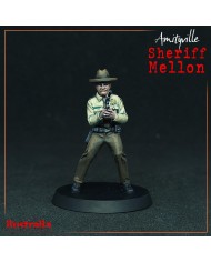 Amityville, the Devil's House - Sheriff Mellon - 1 mini