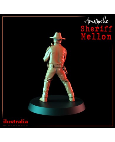 Amityville, La Casa del Diablo - Sheriff Mellon - 1 mini