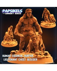 Marine Anti Cazador - Teniente Chest Bleeder - B - 1 Mini
