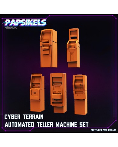 Automated Teller Machine - Set A - 5 Minis