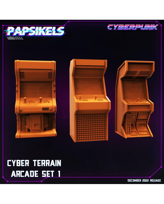 Cyber Arcade - Set A - 3 Minis
