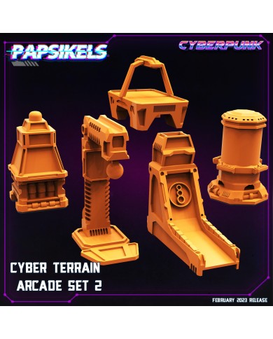 Cyber Arcade - Set B - 5 Minis