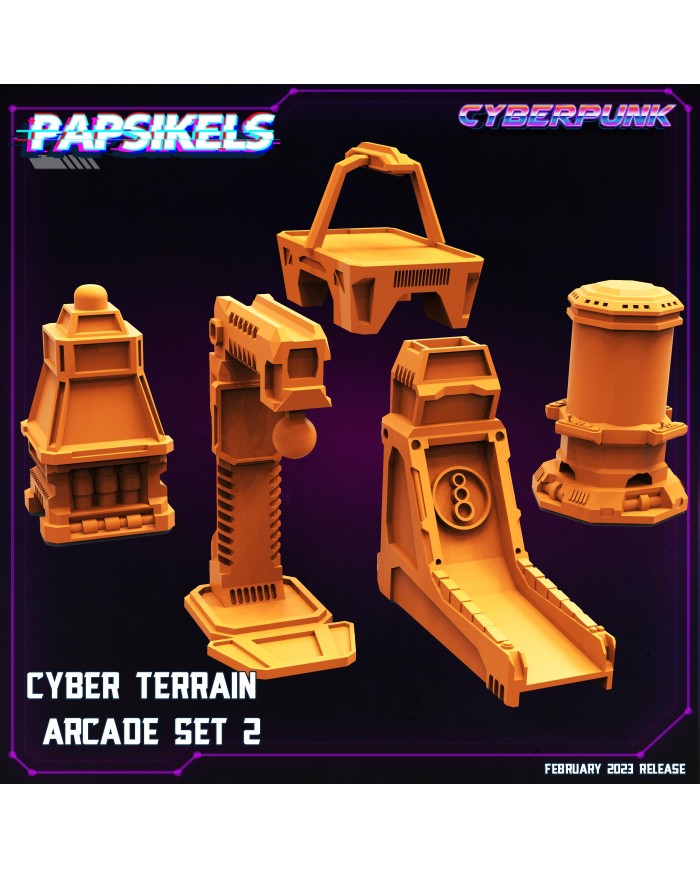 Ciber Arcades - Set B - 5 Minis