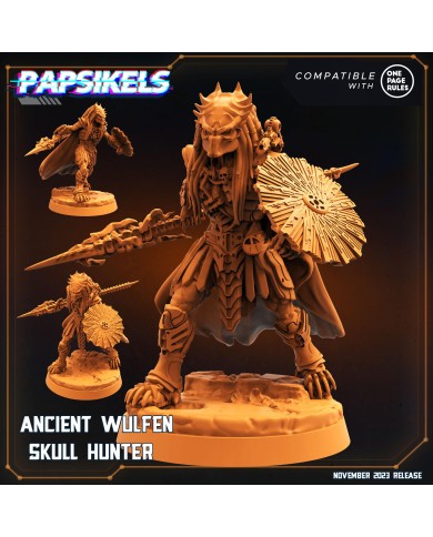 Skull Hunter - Ancient - Wulfen - 1 Mini