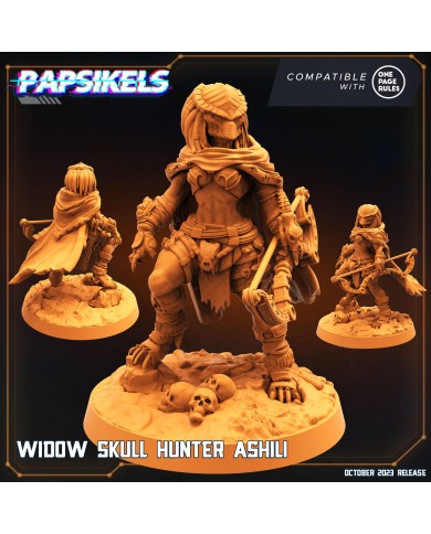 Skull Hunter - Viuda - Ashili - 1 Mini