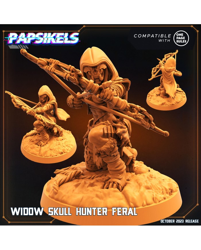 Skull Hunter - Viuda - Salvaje - 1 Mini