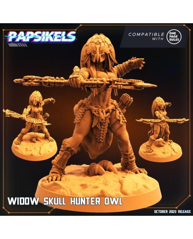 Skull Hunter - Viuda - Búho - 1 Mini